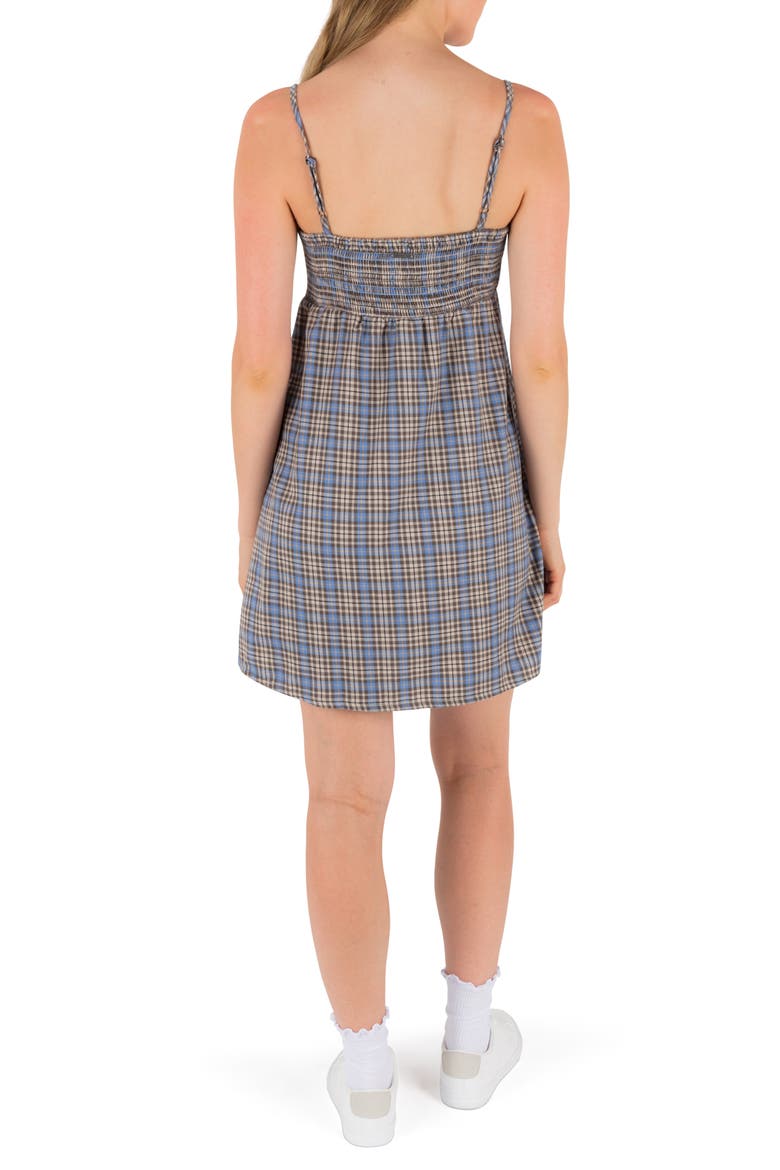 Isla Plaid Sundress, Alternate, color, PROVENCE