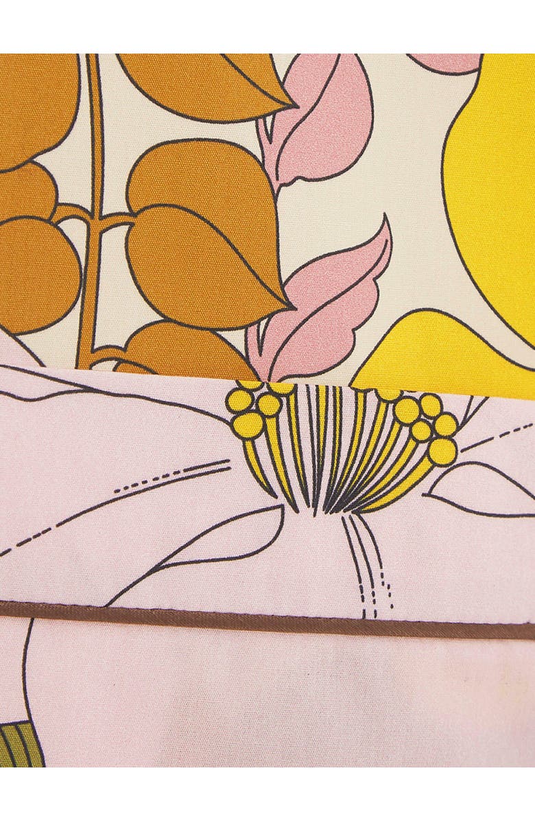 La DoubleJ Pajama Shirt Big Flower Rose Pink, Alternate, color, 