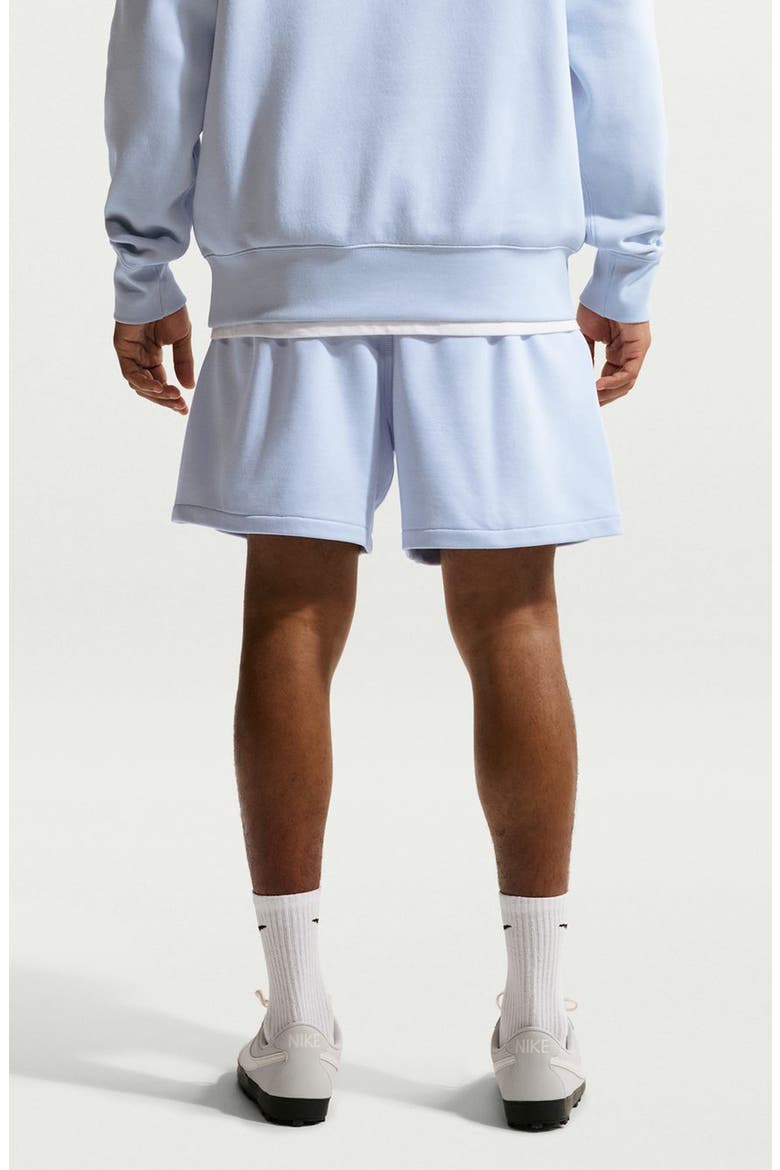 Club French Terry Flow Shorts, Alternate, color, HYDROGEN BLUE/ WHITE