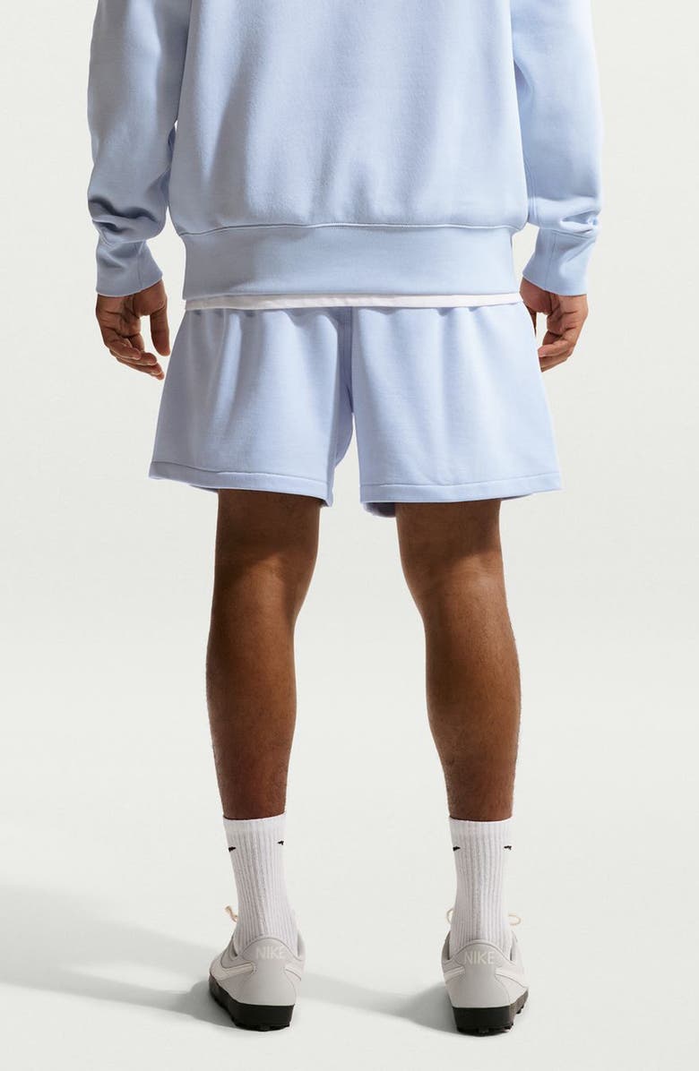 Nike Club French Terry Flow Shorts, Alternate, color, Hydrogen Blue/ White