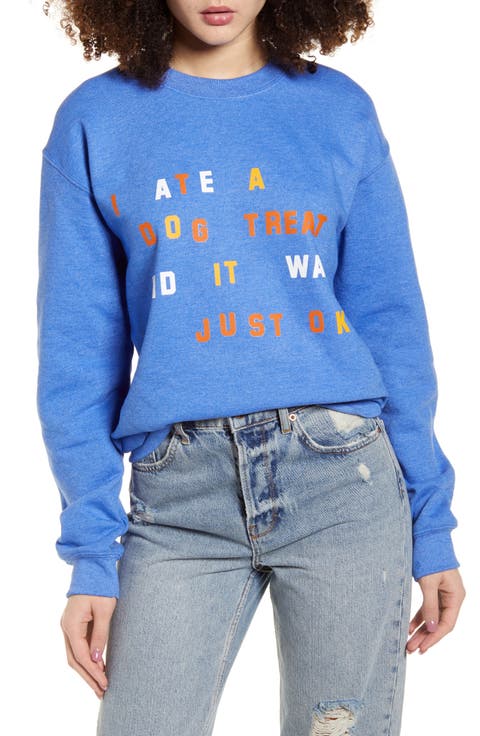 Katie Kimmel Dog Treat Crewneck Sweatshirt (Nordstrom Exclusive)