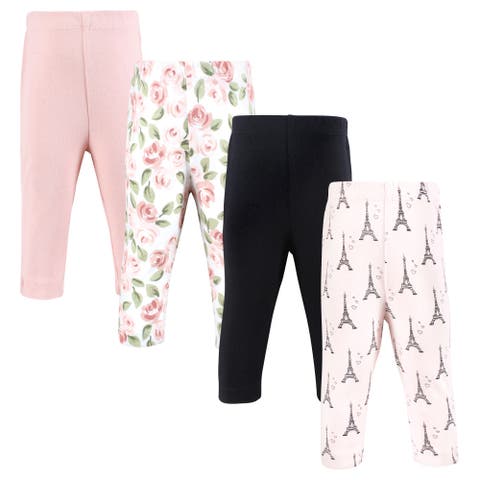 4Pk Collection of Versatile Pants Bottoms (Toddler, Little Kid & Big Kid)