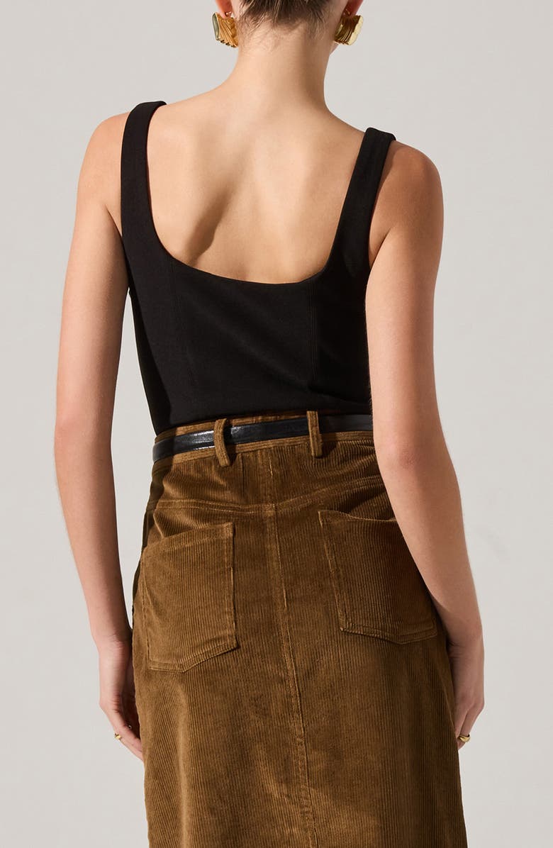 ASTR the Label Kendal Bodysuit, Alternate, color, Black