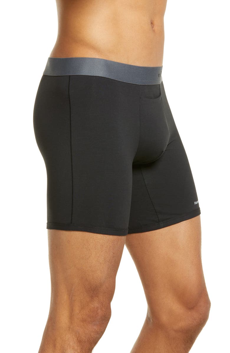 Tommy John Cool Cotton Hammock Pouch<sup>™</sup> Mid-Length Boxer Briefs, Alternate, color,