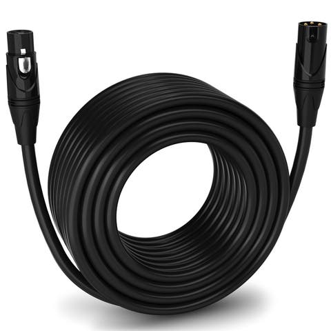 150 ft Balanced XLR Cable, Male to Female, 3 Pin Microphone Cable