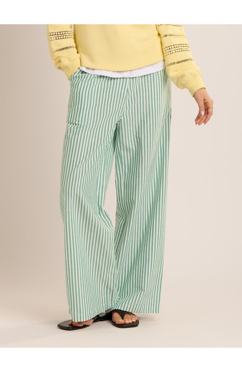 Brakeburn Phoebe High Rise Trouser, Main, color, Green