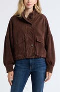 Treasure & Bond Blouson Suede Leather Jacket
