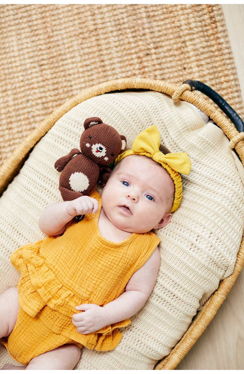 reD & oLive Baby Bear Stuffed Animal, Alternate, color, Brown
