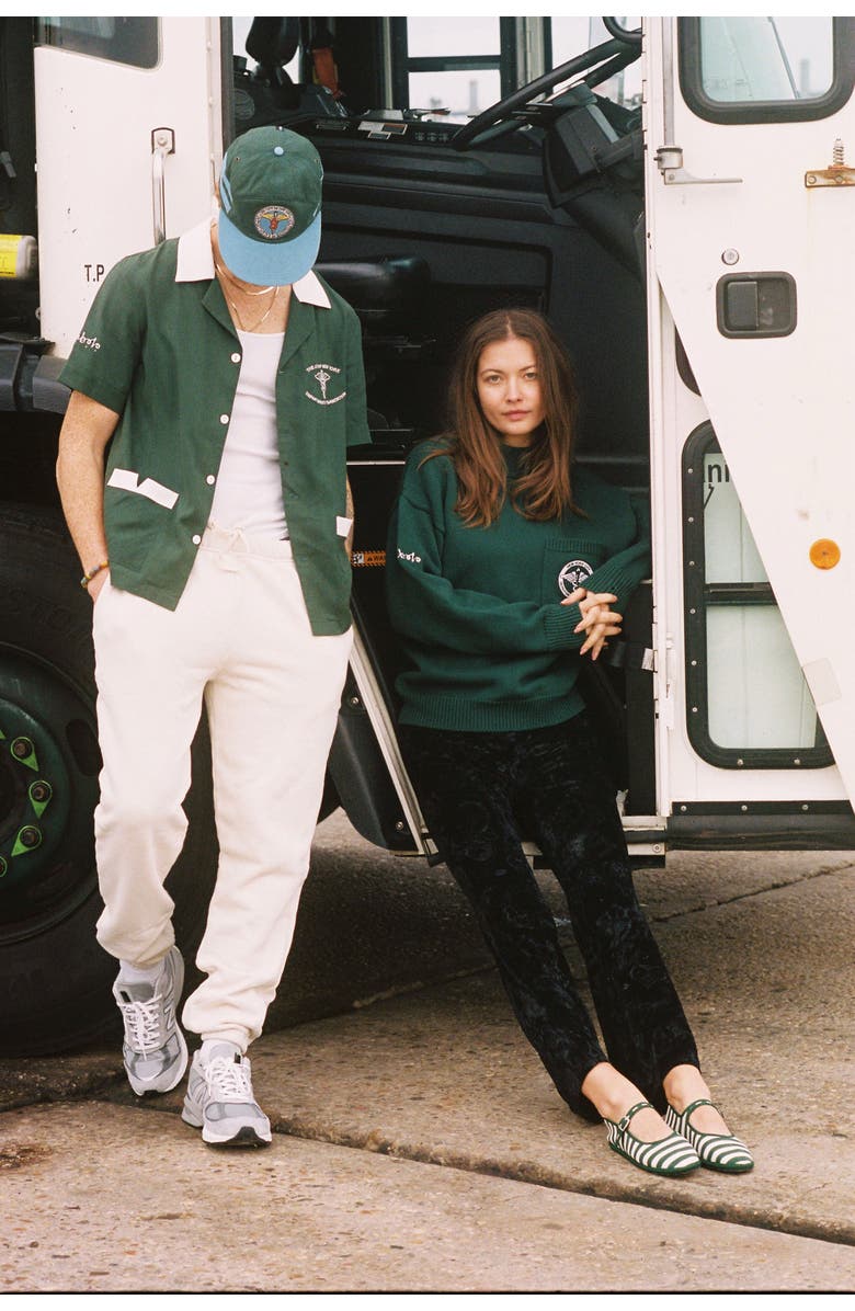 Tombolo 'DSNY x Tombolo' Sweater, Alternate, color, Green