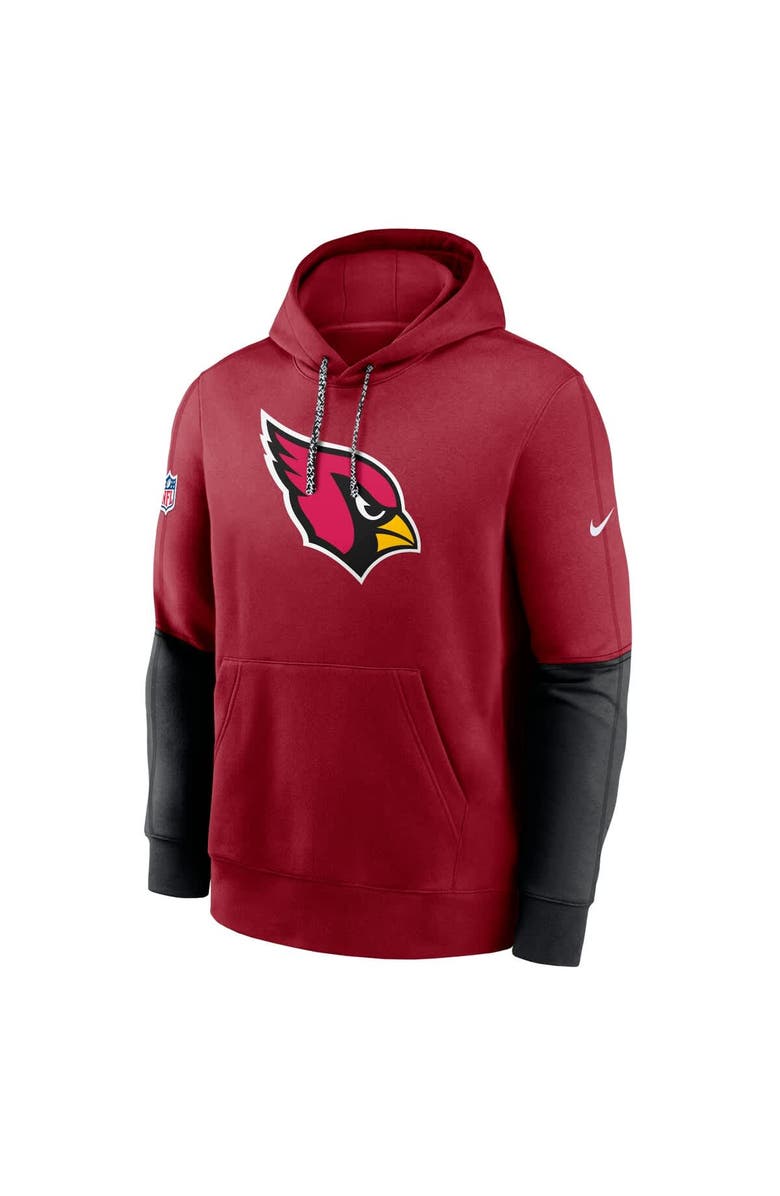 Nike Men's Nike Cardinal Arizona Cardinals 2024 Sideline Club Pullover Hoodie, Alternate, color, Cardinal