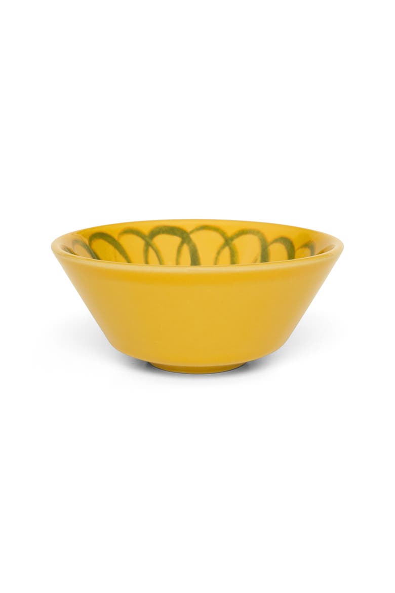 Amalfi Berry Bowl, Alternate, color, Mustard 4.5"
