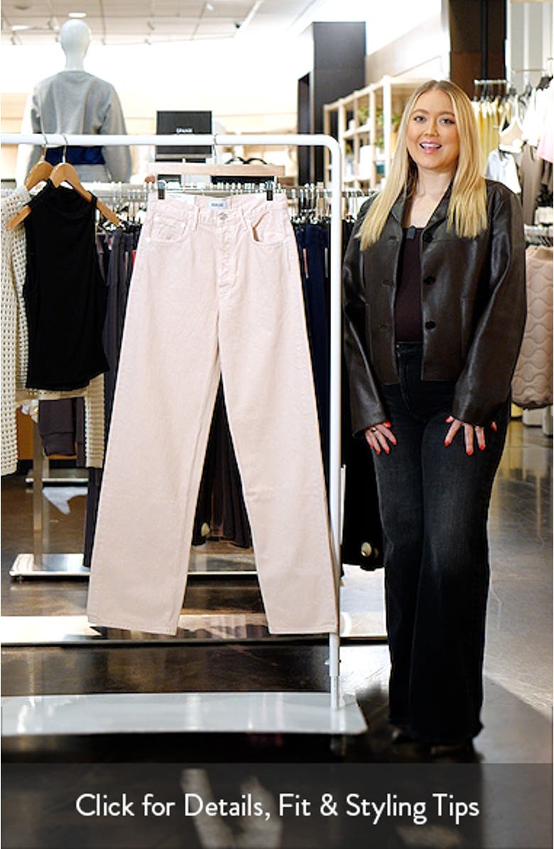 Ren High Waist Wide Leg Jeans, sales video thumbnail