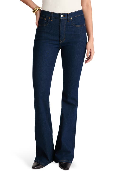 The Stretch Flare Jeans (Rinse Wash)