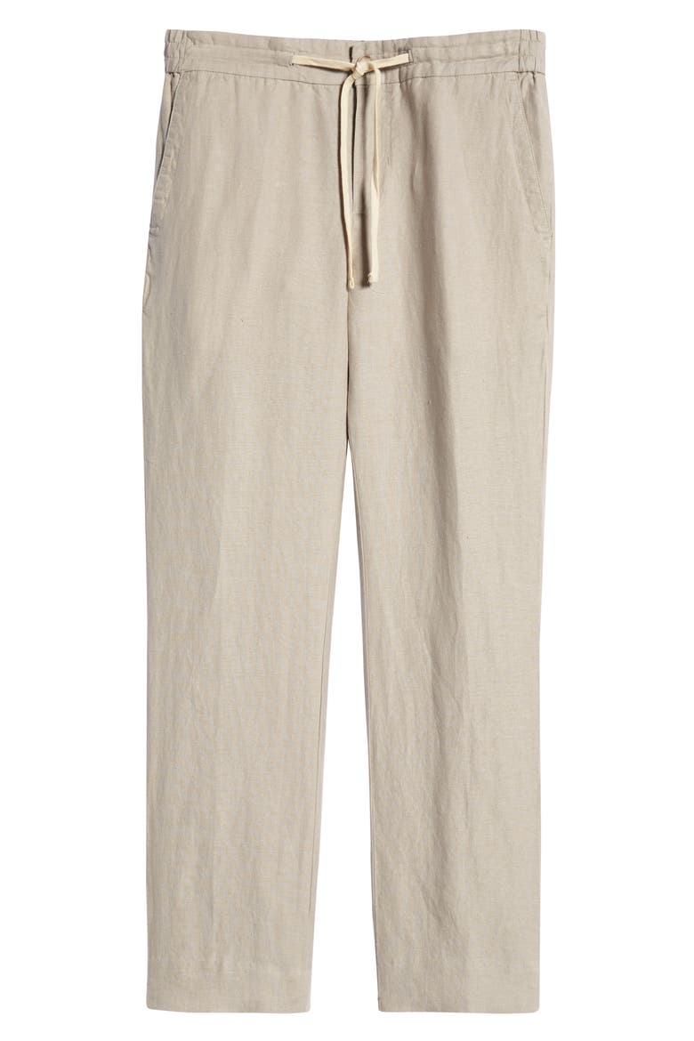 Lightweight Hemp Linen Pants, Alternate, color, DESERT SAND