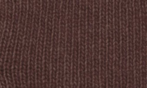 Portolano Solid Cashmere Scarf In Brown