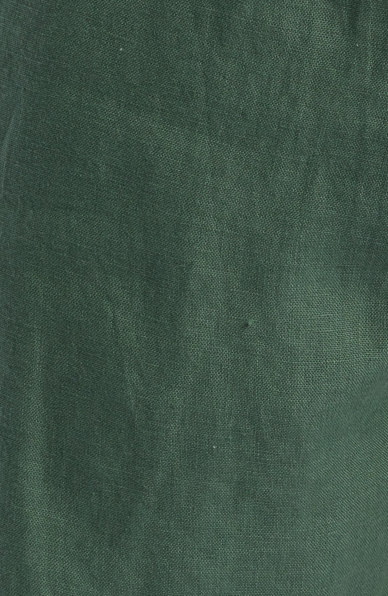 Мужские ALEX CRANE Bo Linen Drawstring Shorts — фото 6