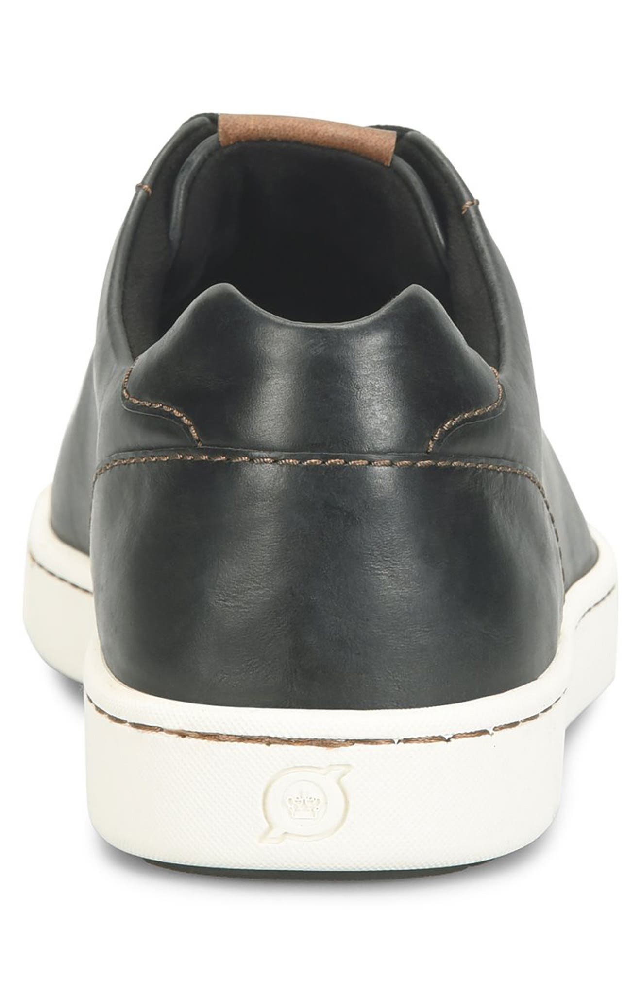 Børn Aden Sneaker, Alternate, color, Black/White Bottom