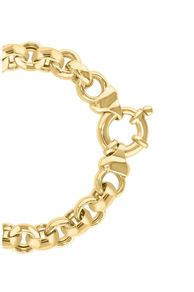 Circular Link Bracelet, Alternate, color, GOLD