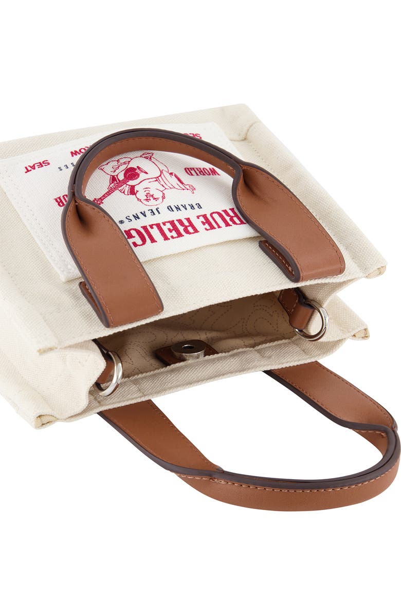 True Religion Canvas Mini Tote Bag, Alternate, color,
