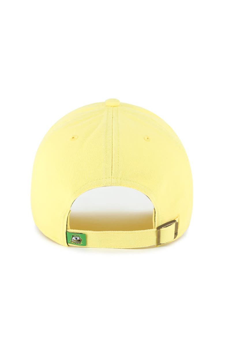 '47 Men's '47 Gold Oregon Ducks Clean Up Adjustable Hat, Alternate, color, 