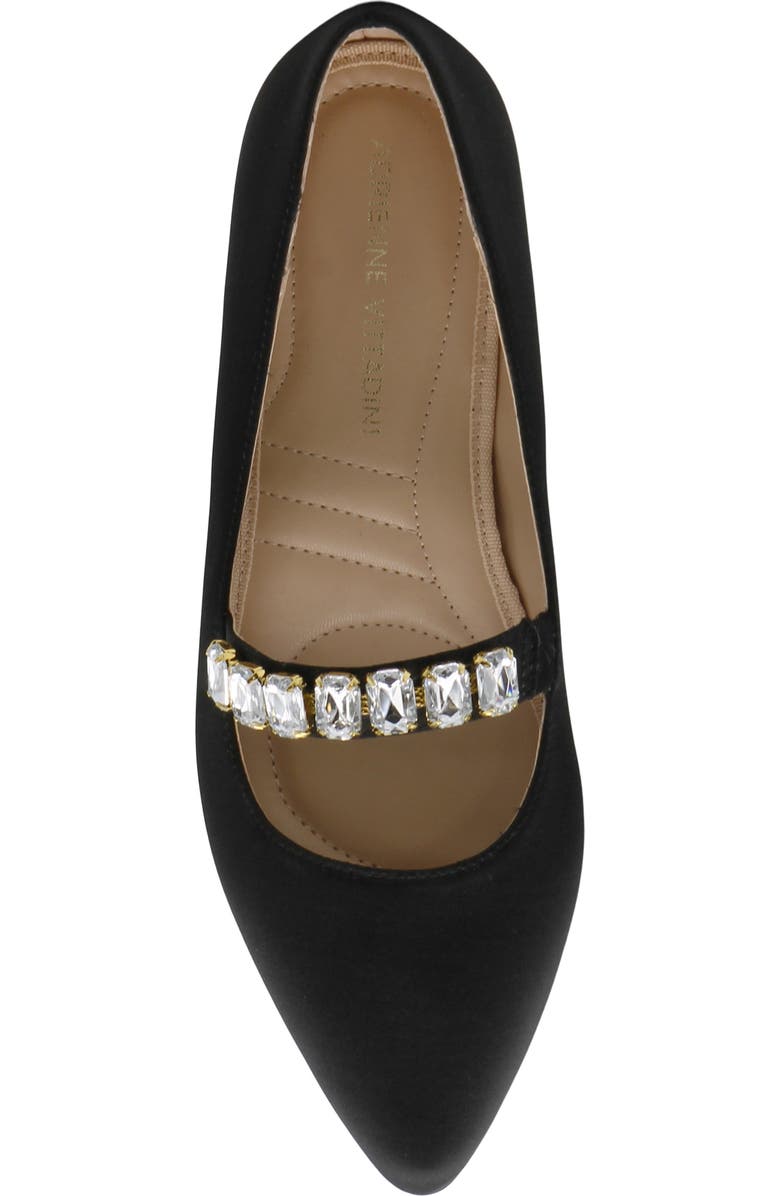 Adrienne Vittadini Penelope Mary Jane Pump, Alternate, color, Black-St