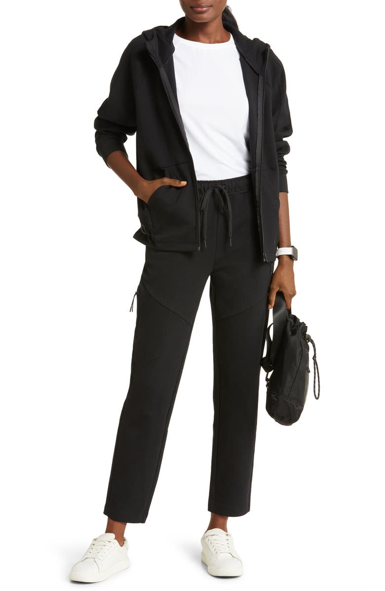 Zella Downtown Sport Ankle Pants, Alternate, color,