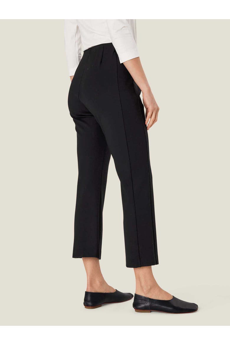 MaPaba High Waisted Flared Crop Pants, Alternate, color, Black