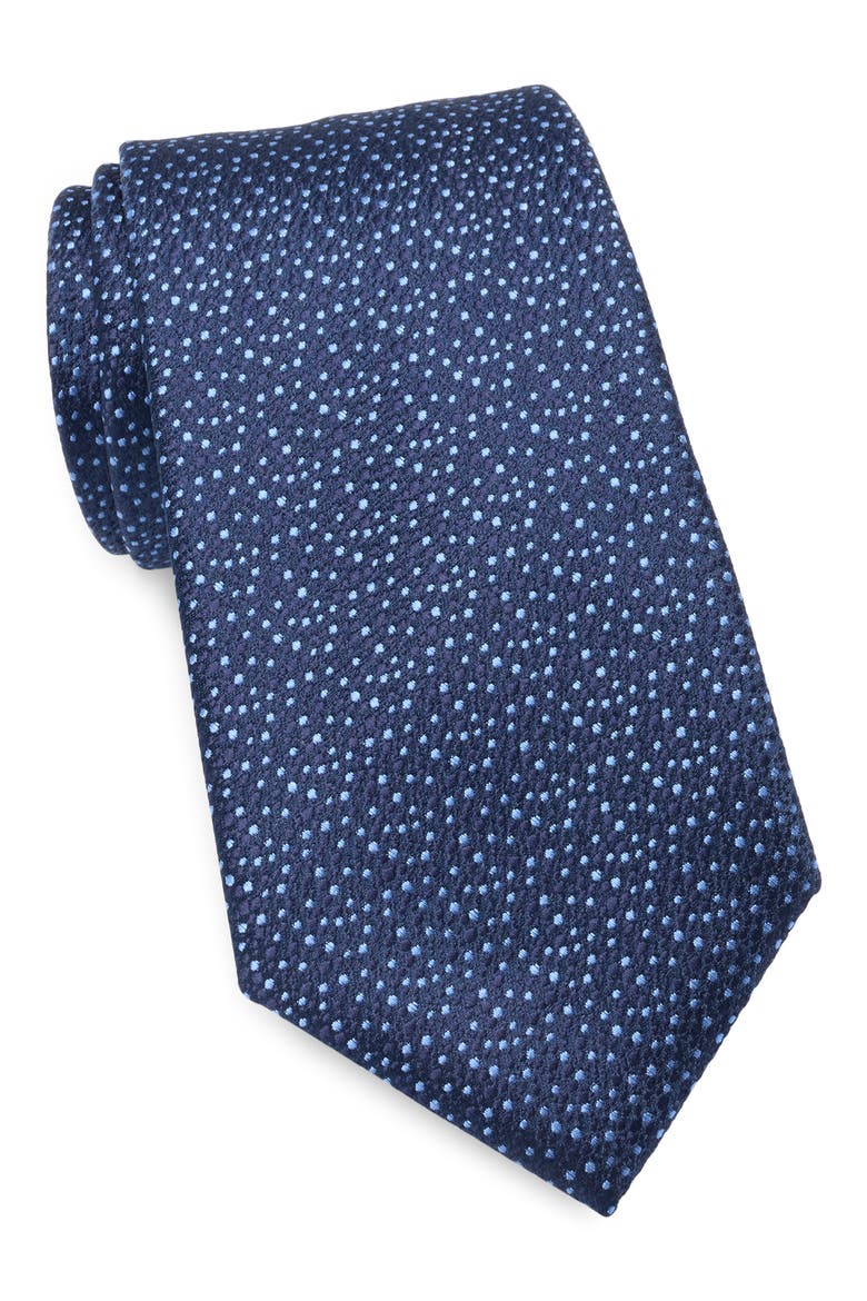 Quentin Dot Tie, Main, color, NAVY