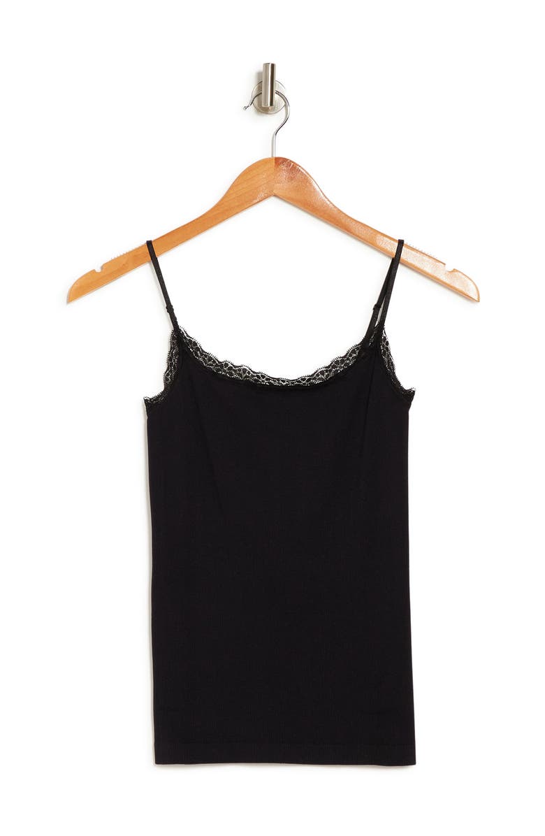 JUST ONE Lace Trim Camisole, Alternate, color,