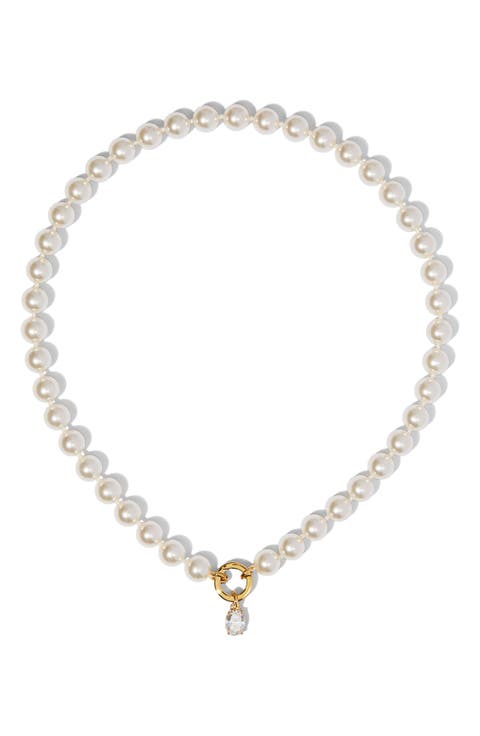 Poppy Charm Ring Necklace