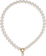 Nadri Poppy Charm Ring Necklace