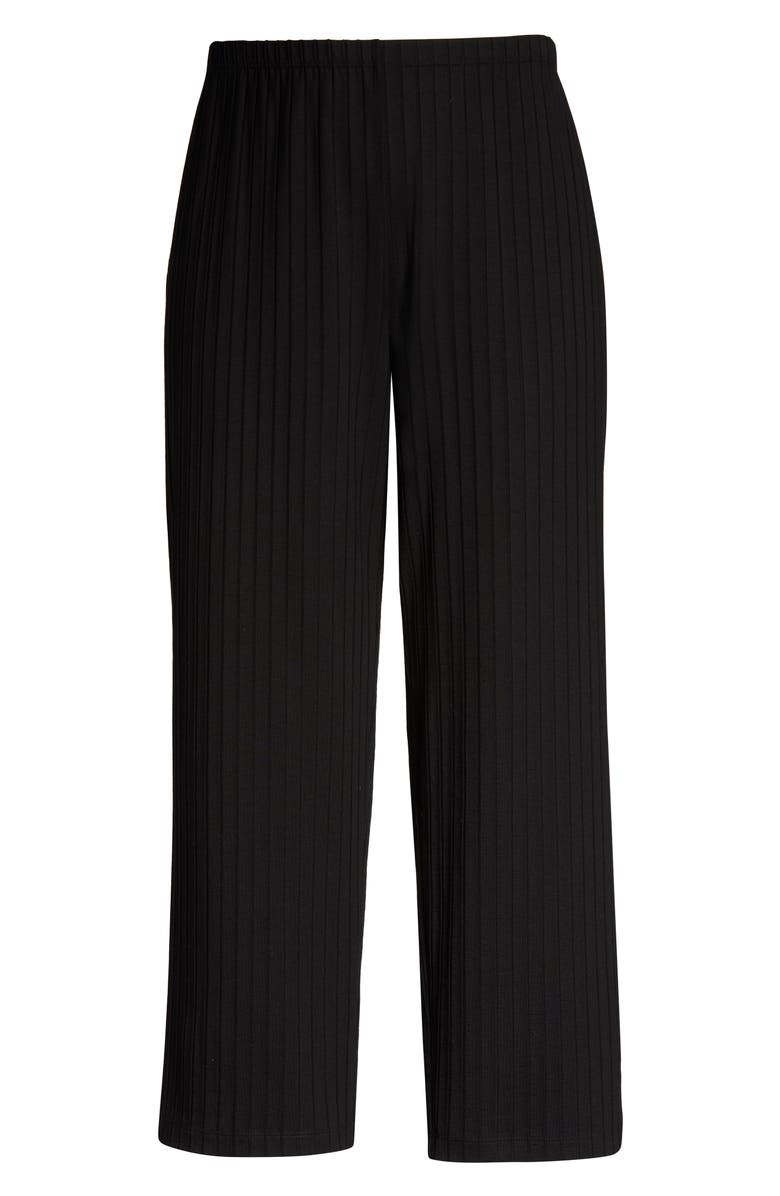 Eileen Fisher Ribbed Ankle Pant, Alternate, color, 