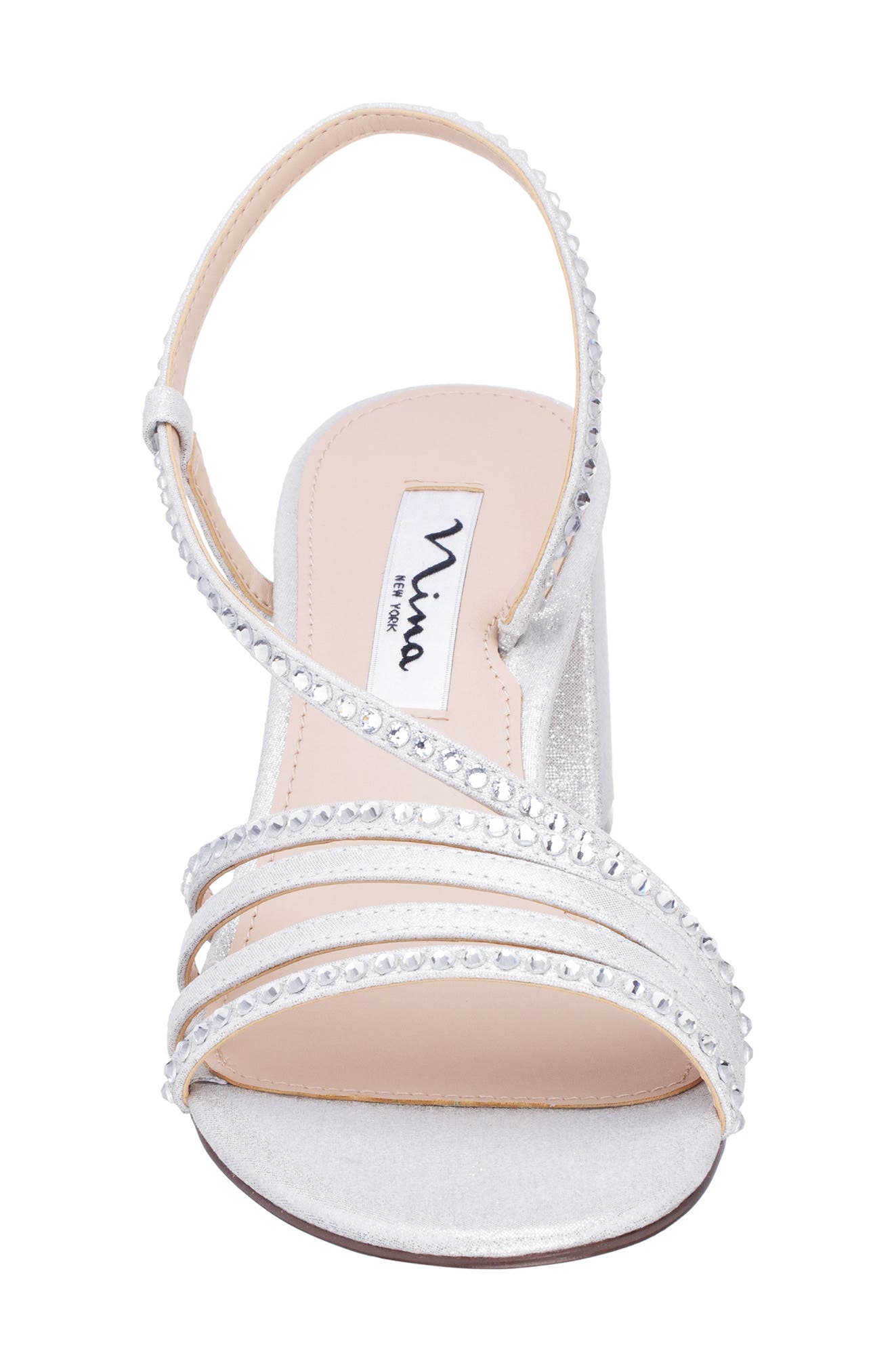 Nina Natalia Block Heel Sandal, Alternate, color, 