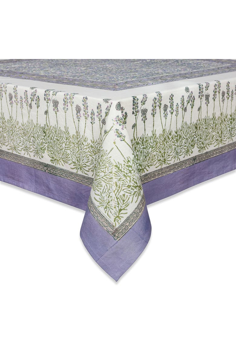 Lavender Tablecloth, Main, color, Purple 71" x 128"