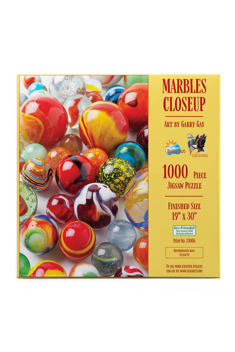 Marbles Closeup 1000 piece Jigsaw Puzzle for Adults, Alternate, color, Multicolor