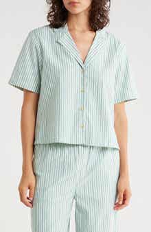 Scotch & Soda Striped Camp Shirt