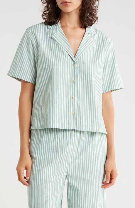 Scotch & Soda Striped Camp Shirt