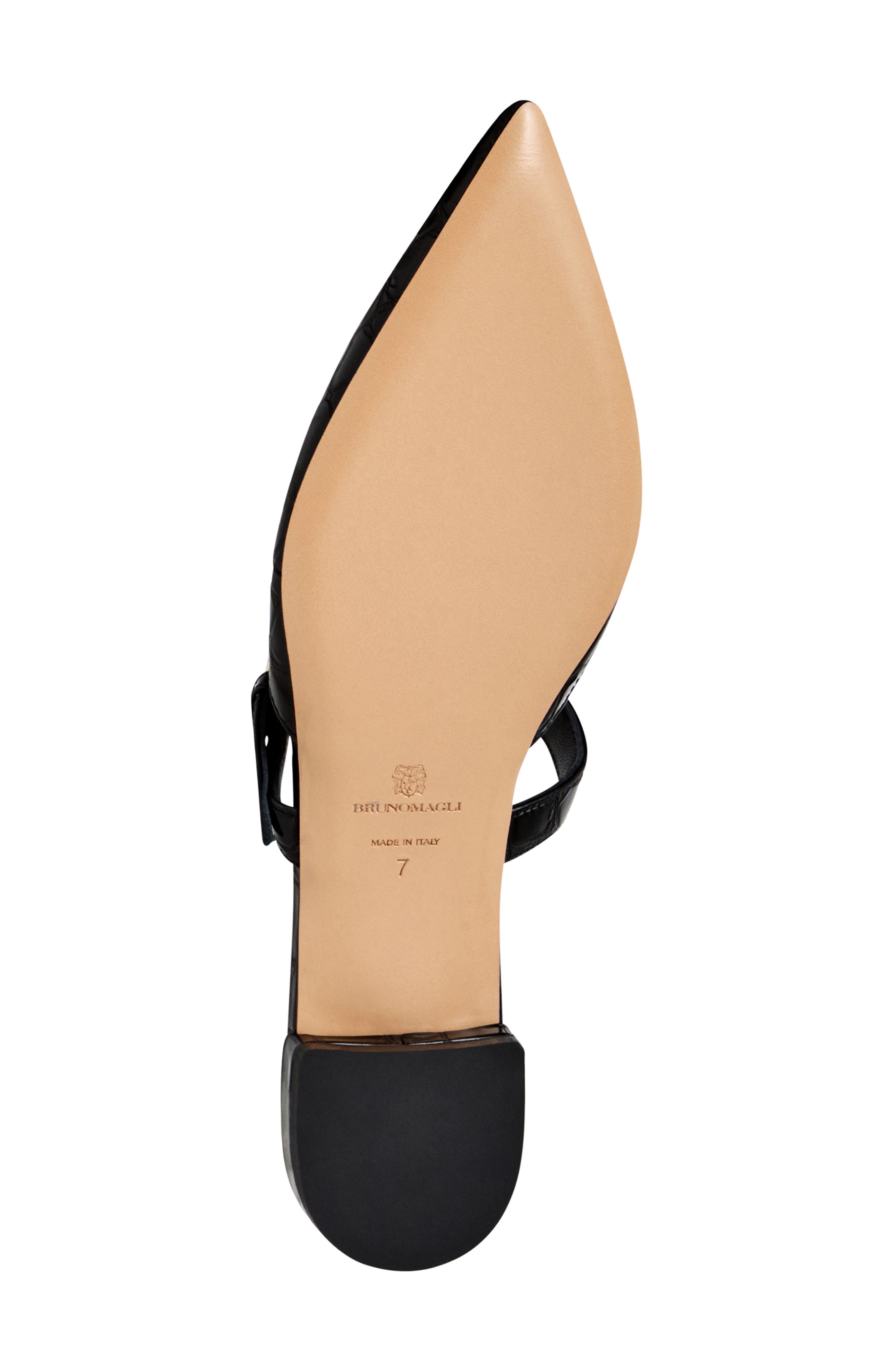 Pasha Mule, Alternate, color, BLACK/CROC
