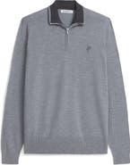 ASHWORTH GOLF Extrafine Merino 1/4 Zip