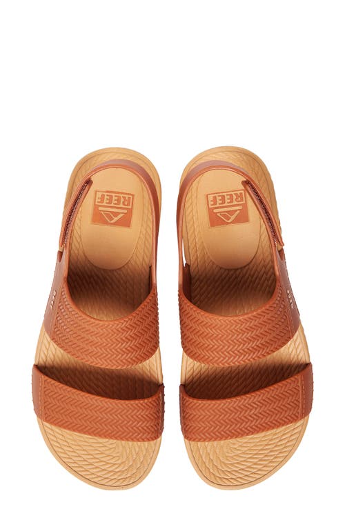 Reef Water Vista Ci3845 Sandals Woadobe Adjustable Strap Slingback Uwu121 In Brunette