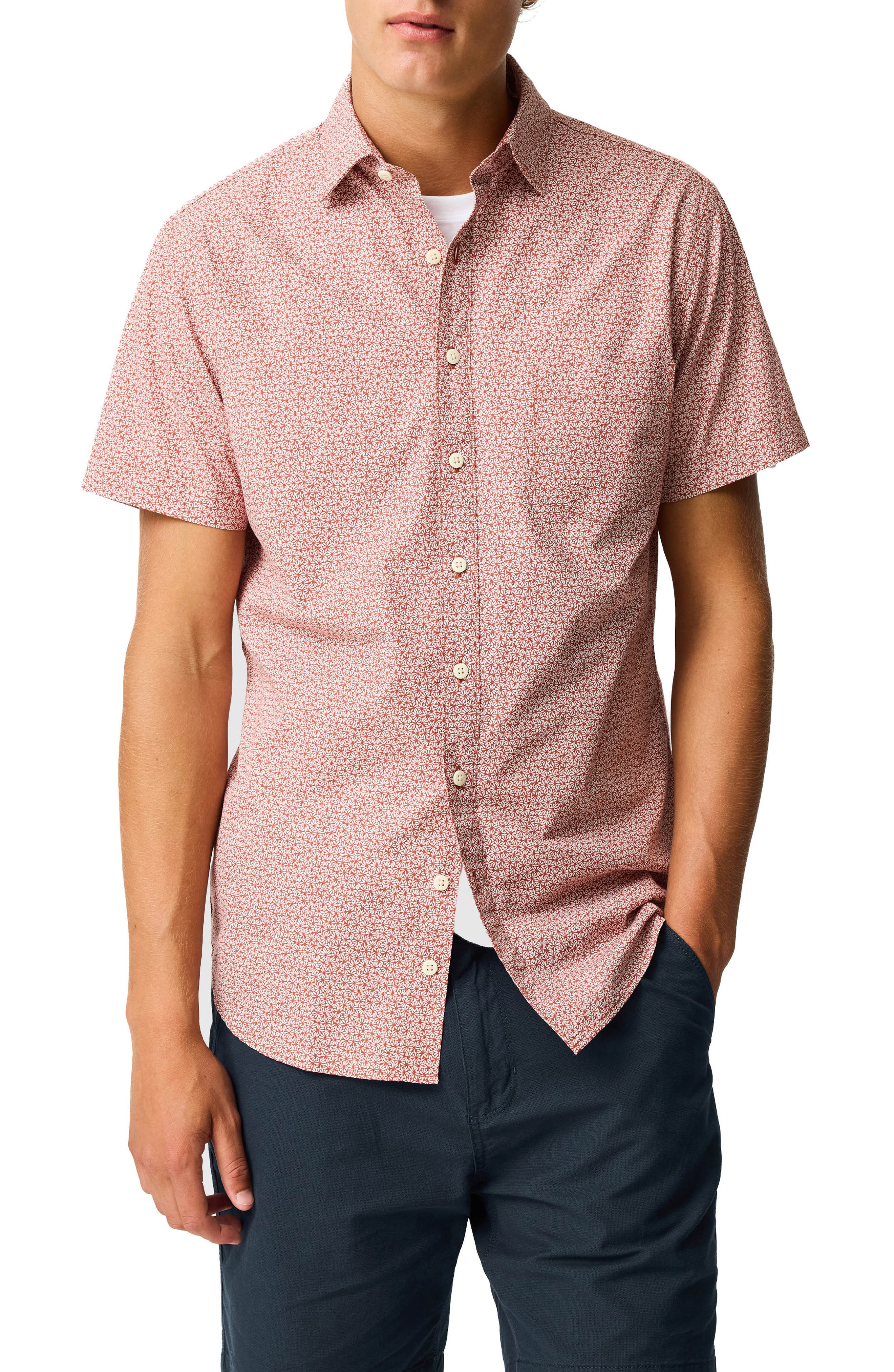 Collingwood Button-Up Cotton Shirt