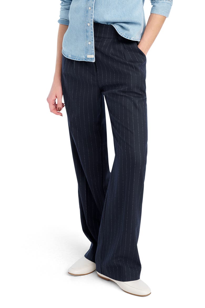 The Favorite Pinstripe Pants, Main, color, NAVY PINSTRIPE