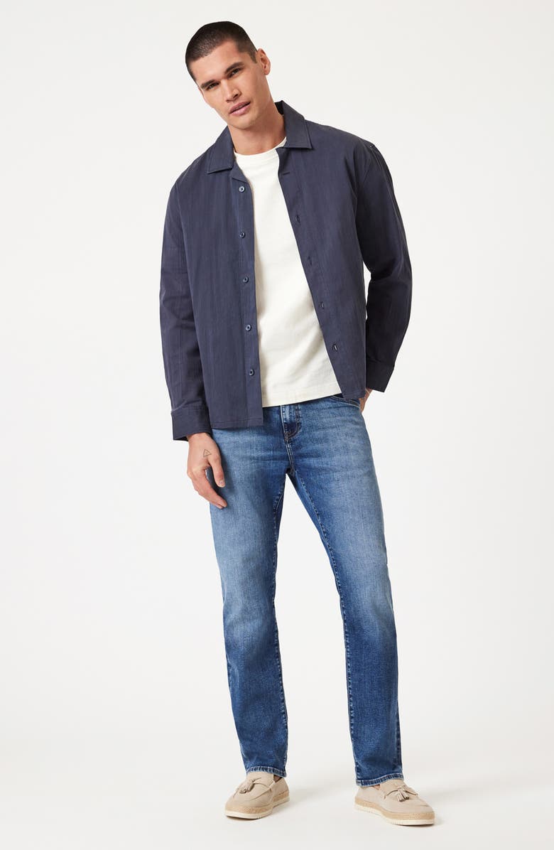 Mavi Jeans Marcus Slim Straight Leg Jeans, Alternate, color, Mid Used Austin