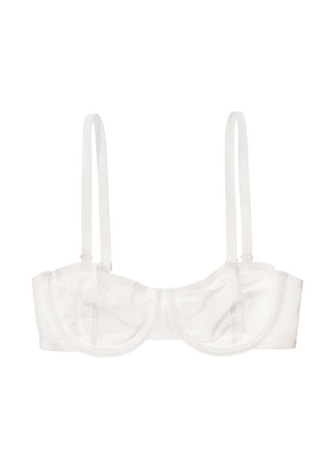 The Balconette Mesh Underwire Bra
