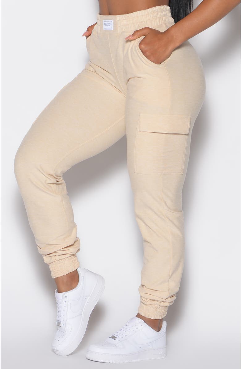 Bombshell Sportswear Cloud Comfort Joggers, Alternate, color, Vanilla