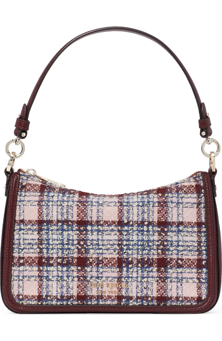Kate Spade New York hudson tweed medium convertible crossbody bag, Main, color,