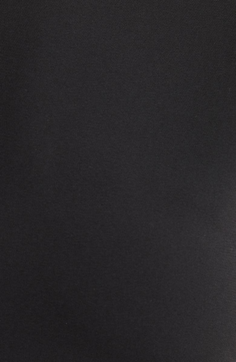 Veronica Beard Imara Ruched Sleeveless Minidress, Alternate, color, Black