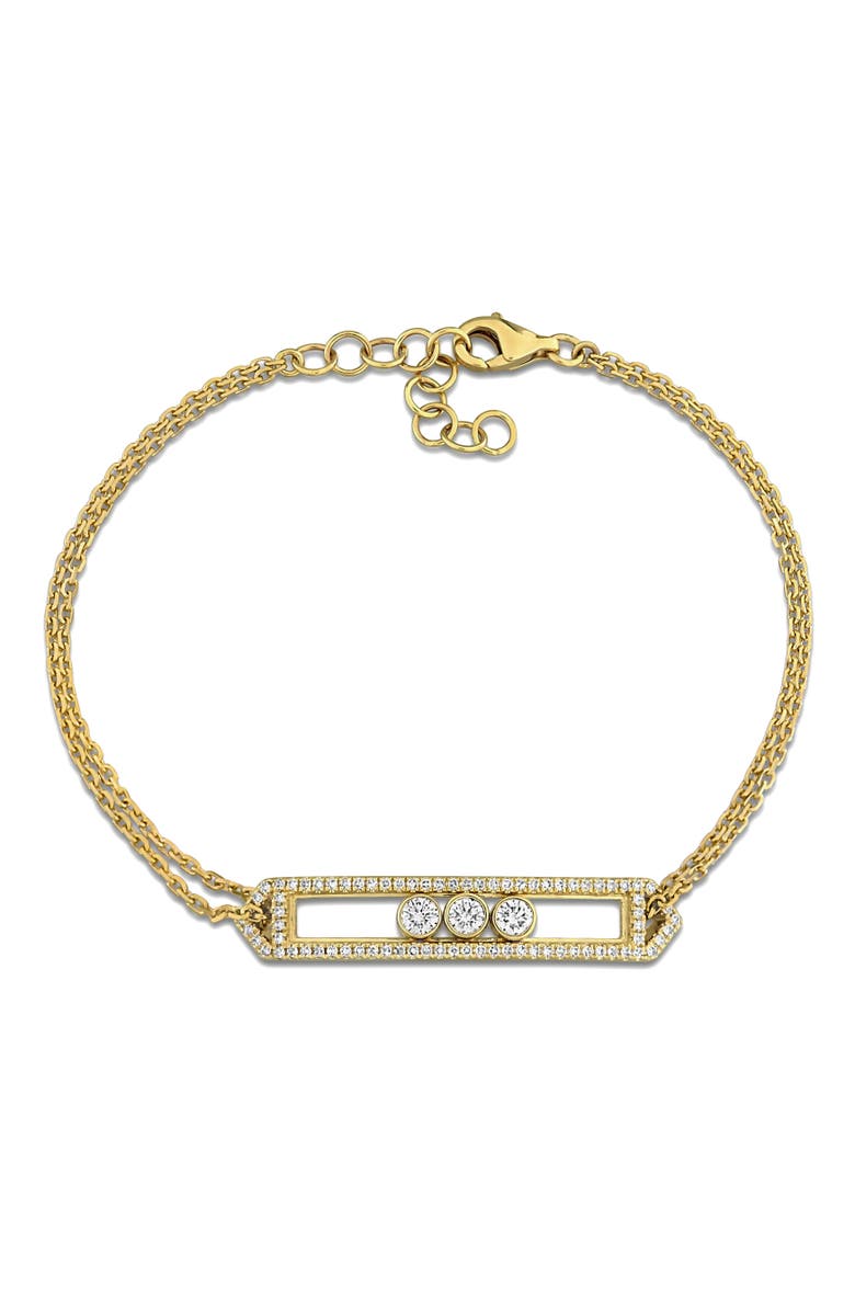 Julianna B. Diamond Bar Bracelet 14k Gold, Main, color, 14K Yellow Gold