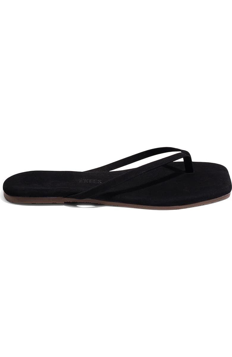 TKEES Lily Square Toe Flip Flop, Alternate, color, Sable