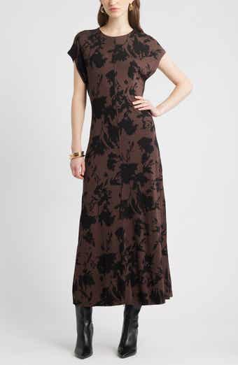 Dolman Sleeve Maxi Dress